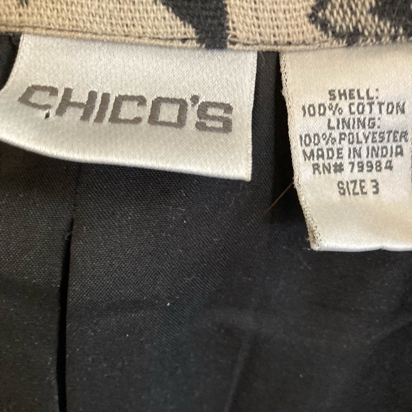 Chicos beautiful fully lined blazer!! Size 3 - Picture 4 of 7